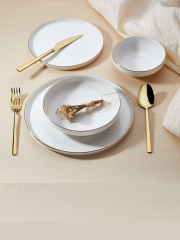 Pure Gold Porselen Yemek Takımı