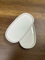 Pure 25 cm Bone Kayık Tabak Seti