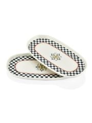 Monde 25 cm Bone Kayık Tabak Seti