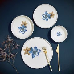 BLOOM 24 PARÇA BONE PORSELEN YEMEK TAKIMI