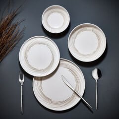 VENTUS 24 PARÇA BONE PORSELEN YEMEK TAKIMI