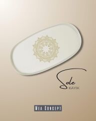 SOLE 2'Lİ KAYIK TABAK 25 cm