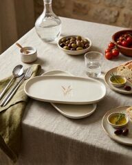 VERGİNE 2'Lİ KAYIK TABAK 25 cm